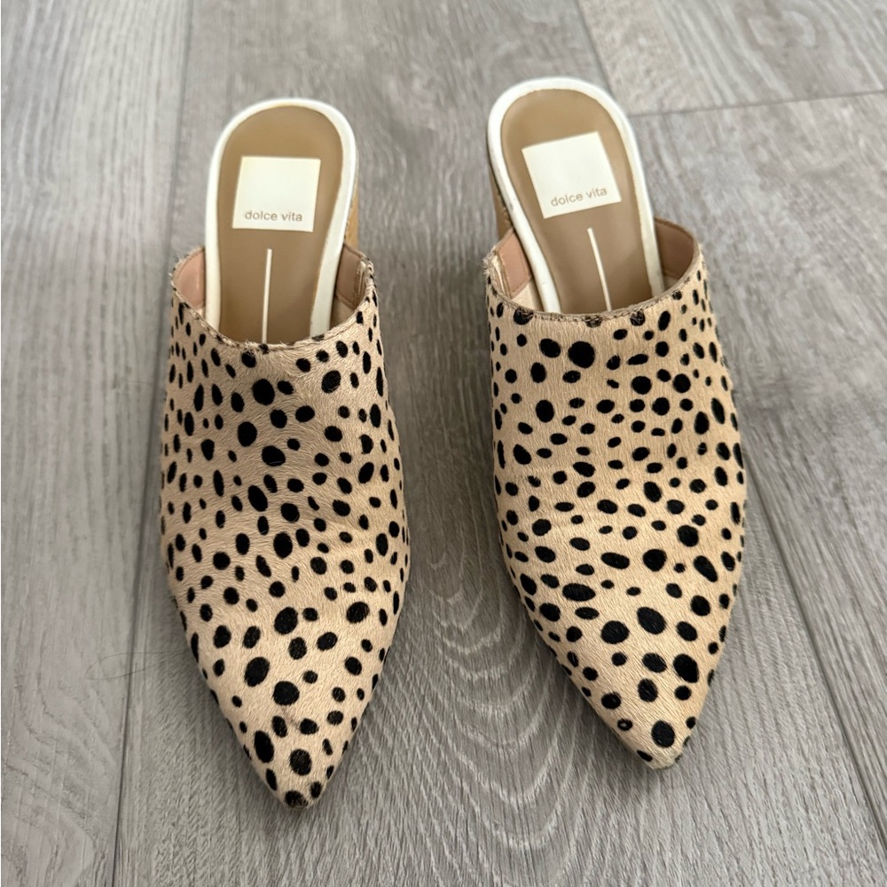 🐆Dolce Vita Leopard Mules🐆✨